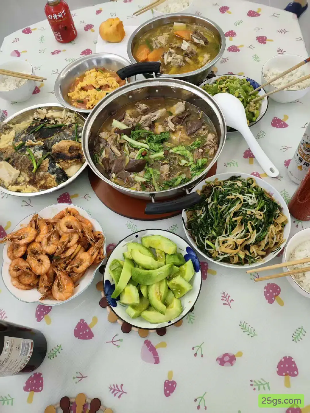 25年8月固始的一餐